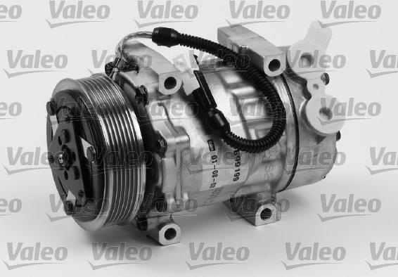 Valeo 699199 - Компрессор кондиционера autosila-amz.com