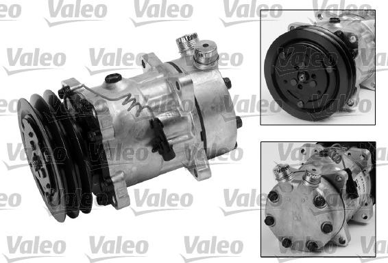 Valeo 699147 - Компрессор кондиционера autosila-amz.com