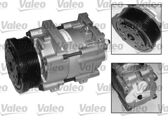 Valeo 699127 - Компрессор кондиционера autosila-amz.com