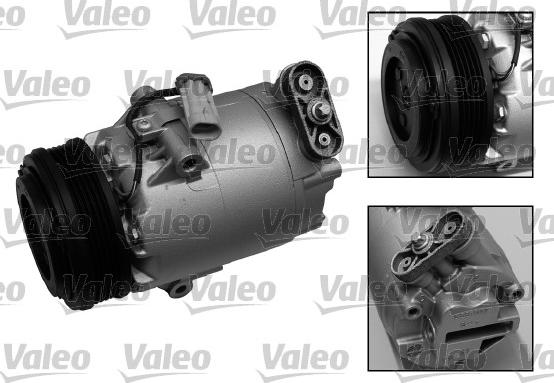 Valeo 699869 - Компрессор кондиционера autosila-amz.com