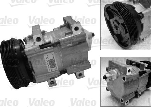 Valeo 699830 - Компрессор кондиционера autosila-amz.com