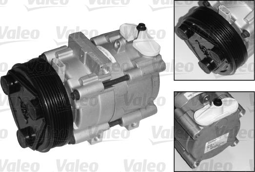 Valeo 699827 - Компрессор кондиционера autosila-amz.com