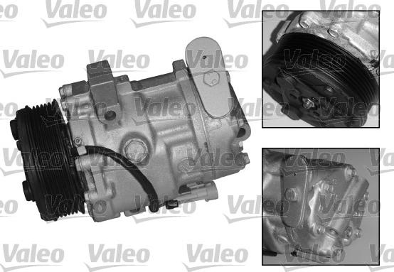 Valeo 699870 - Компрессор кондиционера autosila-amz.com