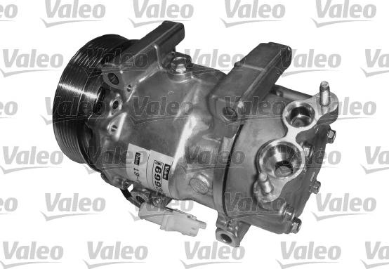 Valeo 699354 - Компрессор кондиционера autosila-amz.com