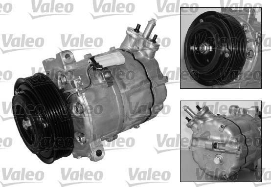 Valeo 699355 - Компрессор кондиционера autosila-amz.com