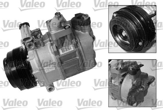 Valeo 699301 - Компрессор кондиционера autosila-amz.com