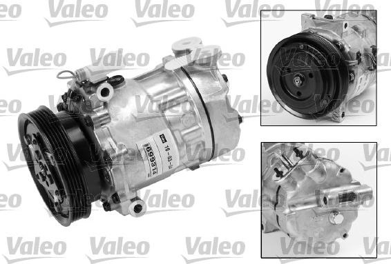 Valeo 699314 - Компрессор кондиционера autosila-amz.com