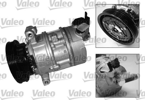 Valeo 699373 - Компрессор кондиционера autosila-amz.com