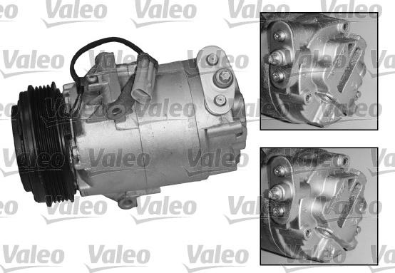 Valeo 699749 - Компрессор кондиционера autosila-amz.com