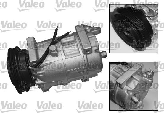 Valeo 699745 - Компрессор кондиционера autosila-amz.com