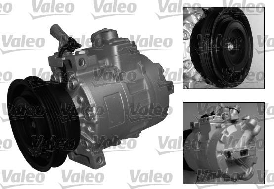 Valeo 699767 - компрессор кондиционера Audi autosila-amz.com