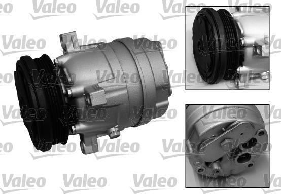 Valeo 699715 - Компрессор кондиционера autosila-amz.com