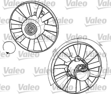 Valeo 696059 - Вентилятор, охлаждение двигателя autosila-amz.com