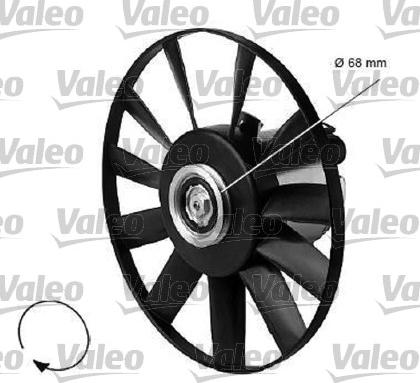 Valeo 696067 - Вентилятор, охлаждение двигателя autosila-amz.com