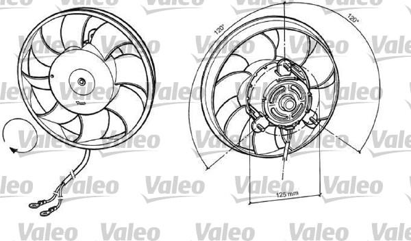 Valeo 696037 - Вентилятор, охлаждение двигателя autosila-amz.com