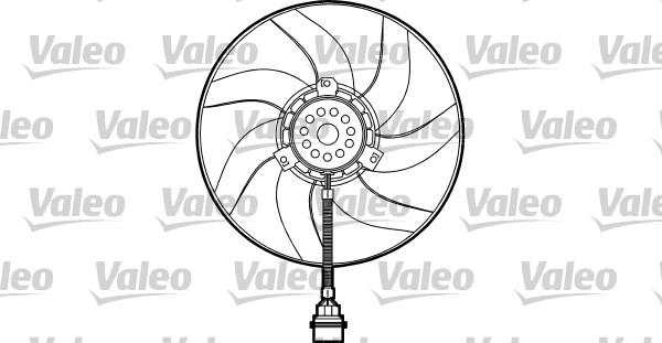 Valeo 698465 - Вентилятор, охлаждение двигателя autosila-amz.com