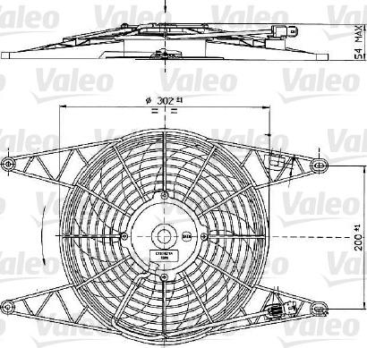 Valeo 698425 - Вентилятор, охлаждение двигателя autosila-amz.com