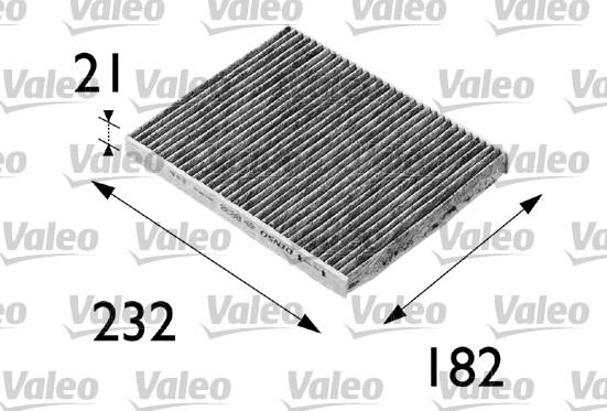 Valeo 698692 - Фильтр воздуха в салоне autosila-amz.com
