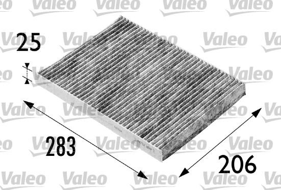 Valeo 698686 - Фильтр воздуха в салоне autosila-amz.com
