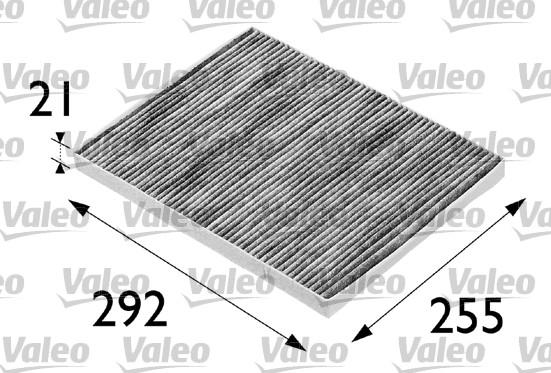 Valeo 698688 - Фильтр воздуха в салоне autosila-amz.com