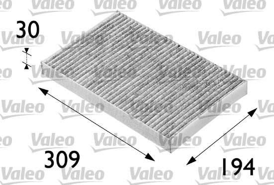 Valeo 698682 - Фильтр воздуха в салоне autosila-amz.com