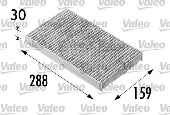 Valeo 698687 - Фильтр воздуха в салоне autosila-amz.com