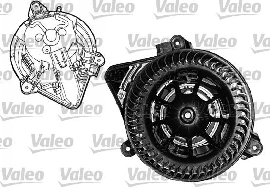 Valeo 698045 - Вентилятор, охлаждение двигателя autosila-amz.com