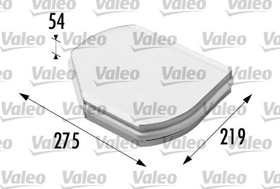 Valeo 698169 - Фильтр воздуха в салоне autosila-amz.com