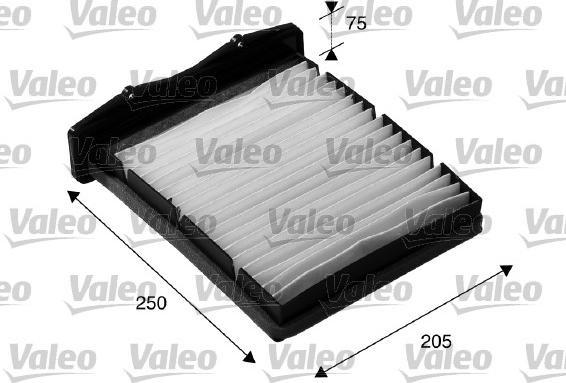 Valeo 698817 - Фильтр воздуха в салоне autosila-amz.com