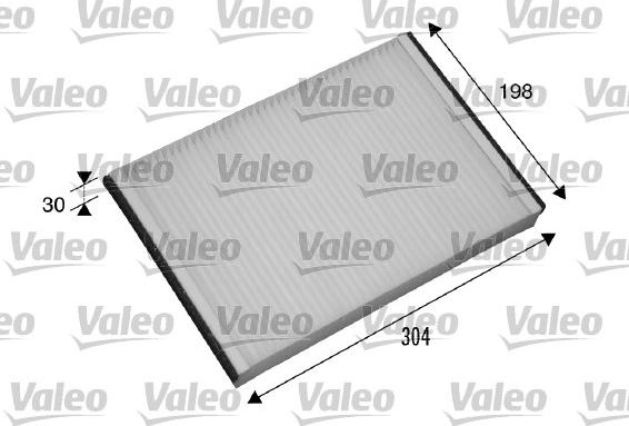 Valeo 698874 - Фильтр воздуха в салоне autosila-amz.com