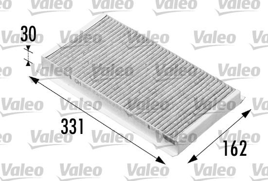 Valeo 698710 - Фильтр воздуха в салоне autosila-amz.com