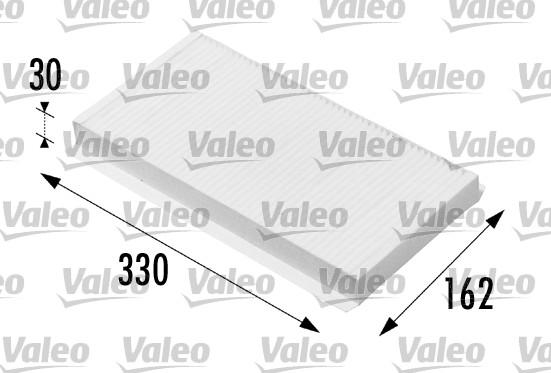 Valeo 698711 - Фильтр воздуха в салоне autosila-amz.com