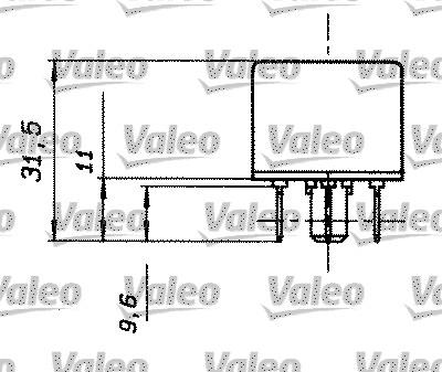 Valeo 643601 - Автозапчасть autosila-amz.com