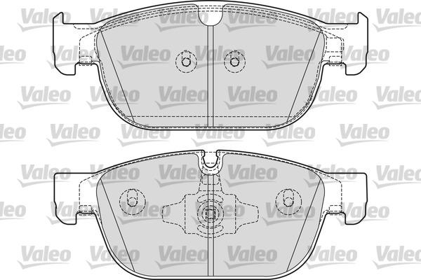 Valeo 601695 - Тормозные колодки, дисковые, комплект autosila-amz.com