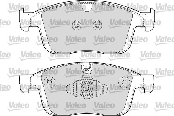 Valeo 601689 - Тормозные колодки, дисковые, комплект autosila-amz.com