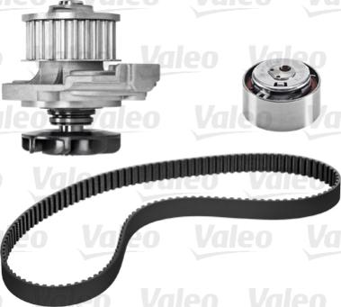 Valeo 614539 - Водяной насос + комплект зубчатого ремня ГРМ autosila-amz.com