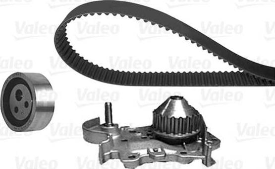 Valeo 614536 - Водяной насос + комплект зубчатого ремня ГРМ autosila-amz.com