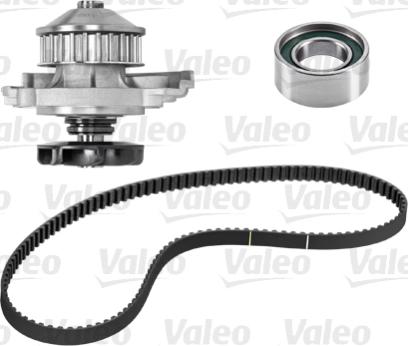 Valeo 614530 - Водяной насос + комплект зубчатого ремня ГРМ autosila-amz.com