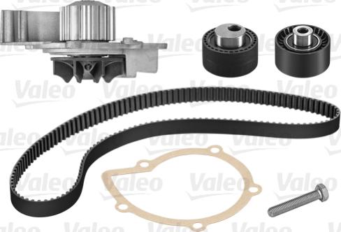 Valeo 614531 - Водяной насос + комплект зубчатого ремня ГРМ autosila-amz.com