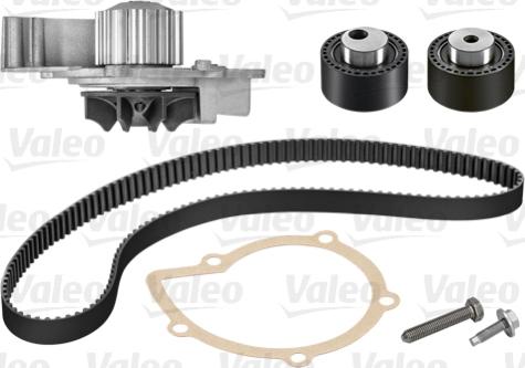 Valeo 614532 - Водяной насос + комплект зубчатого ремня ГРМ autosila-amz.com