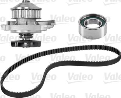 Valeo 614526 - Водяной насос + комплект зубчатого ремня ГРМ autosila-amz.com