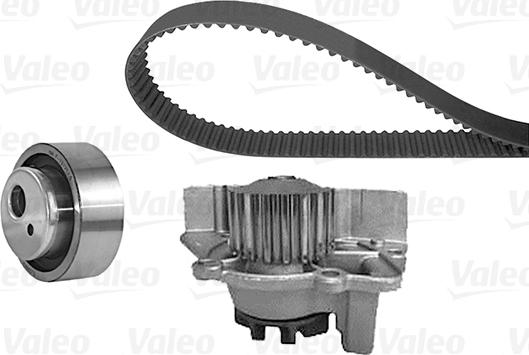 Valeo 614612 - Водяной насос + комплект зубчатого ремня ГРМ autosila-amz.com