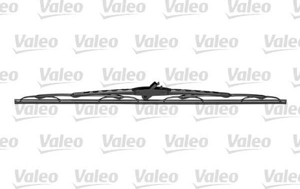 Valeo 628600 - Бескаркасная щетка стеклоочистителя 24 / 60 см hook, side pin, push/pinch button (MW6137) 600 мм, У autosila-amz.com