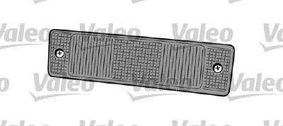 Valeo 085502 - Рассеиватель, фонарь указателя поворота autosila-amz.com