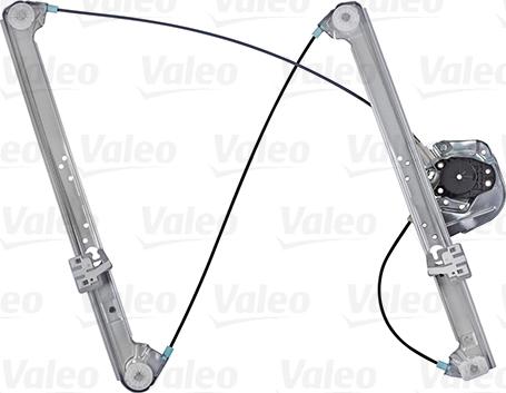 Valeo 851579 - Window regulator front R (electric, without motor, number of doors: 5) autosila-amz.com