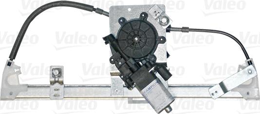 Valeo 851274 - Стеклоподъёмник FIAT 500 1.4i 101ch (74kW) - 169A3000,EAB 2008- autosila-amz.com