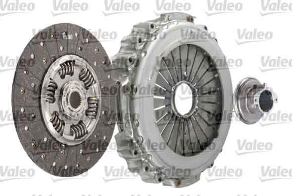 Valeo 809135 - Комплект сцепления Ман Тга Тгс Тгх D=430 мм корзина + выжимной подшипник + диск autosila-amz.com