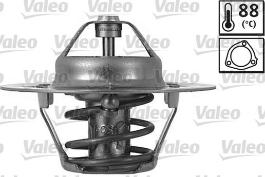 Valeo 819927 - Термостат охлаждающей жидкости / корпус autosila-amz.com
