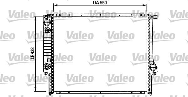 Valeo 819269 - Радиатор, охлаждение двигателя autosila-amz.com
