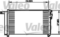 Valeo 814349 - Конденсатор кондиционера autosila-amz.com